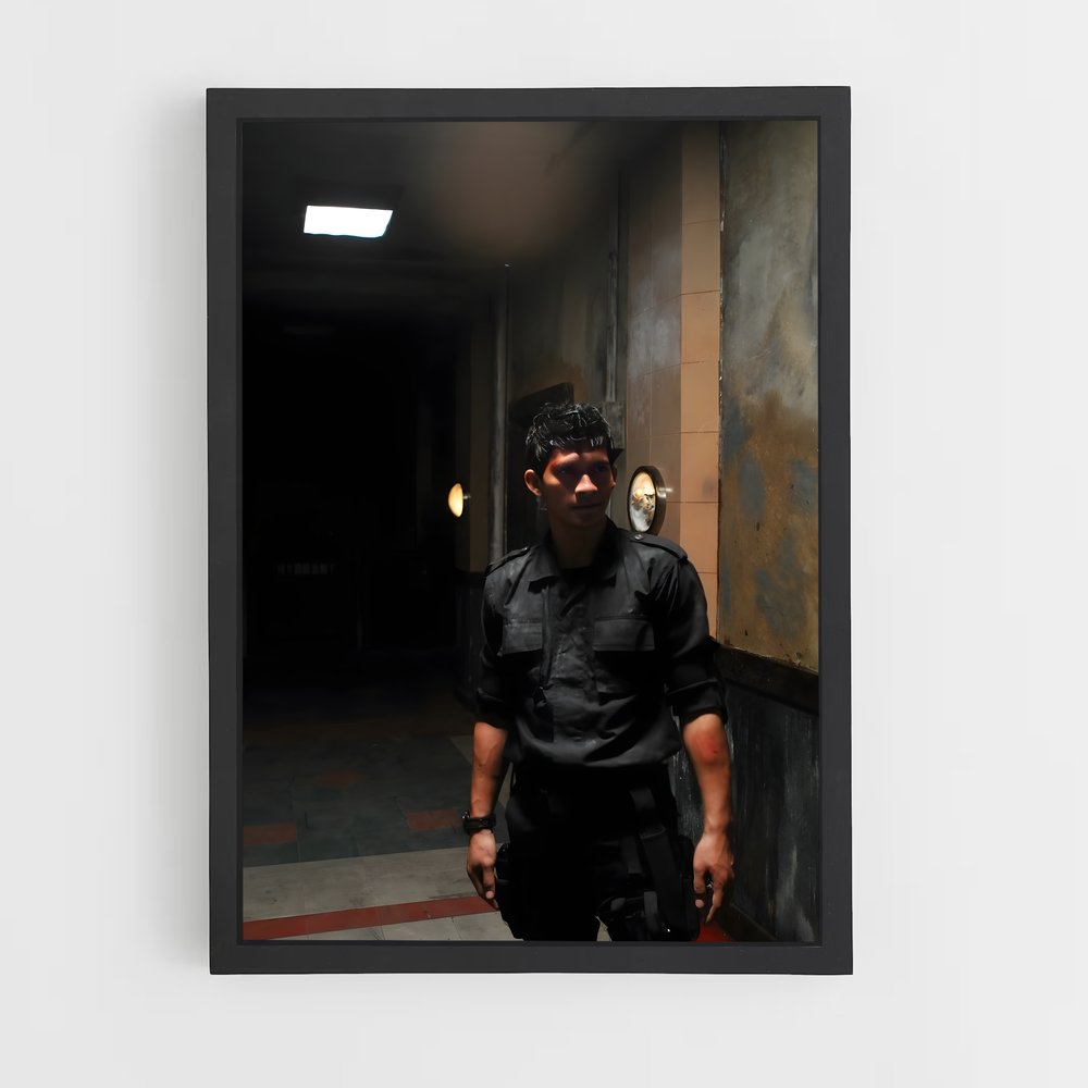 Poster Iko Uwais – affiche Pencak Silat (vue 2)